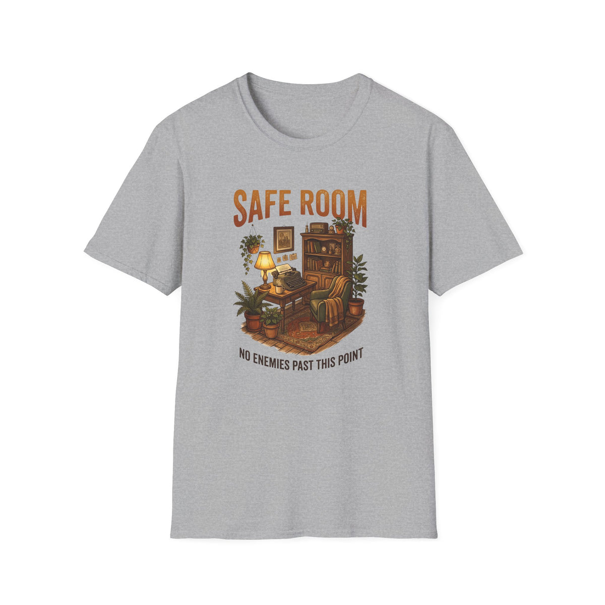 Safe Room T-Shirt "No Enemies Past This Point"