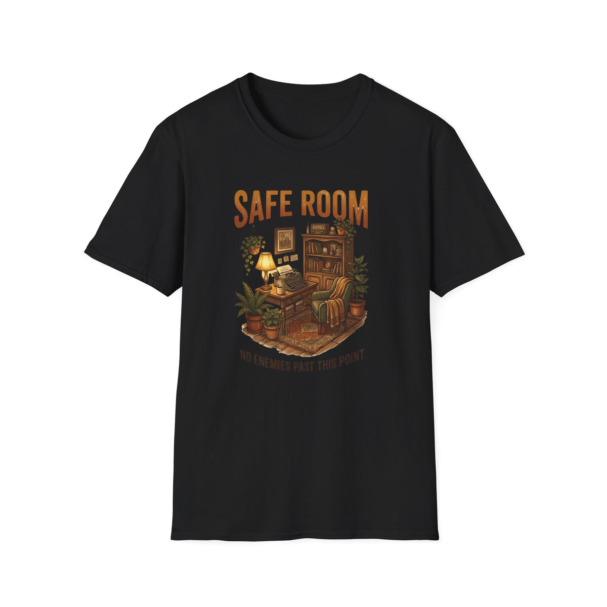 Safe Room T-Shirt "No Enemies Past This Point"
