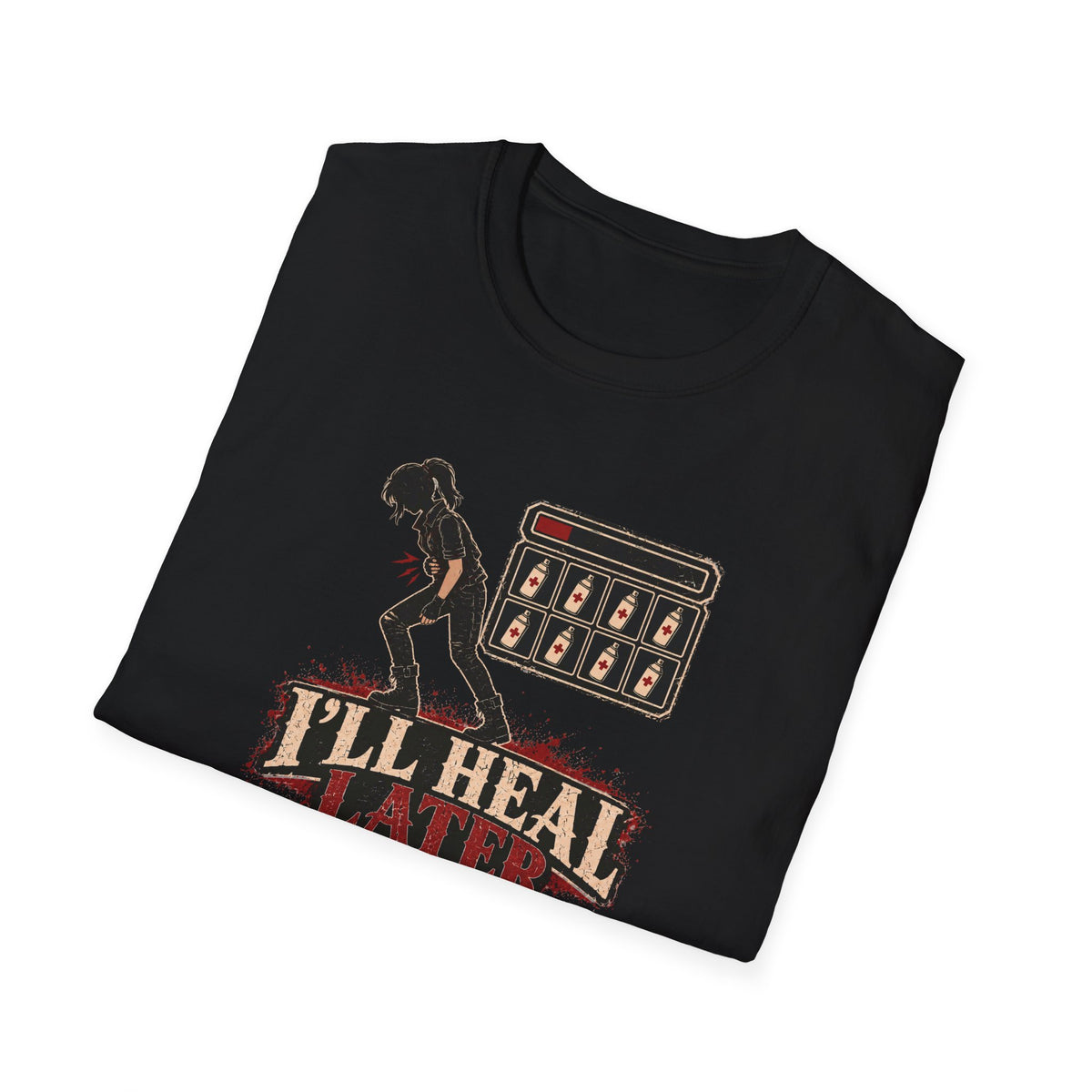 Copy of Safe Room T-Shirt "No Enemies Past This Point"