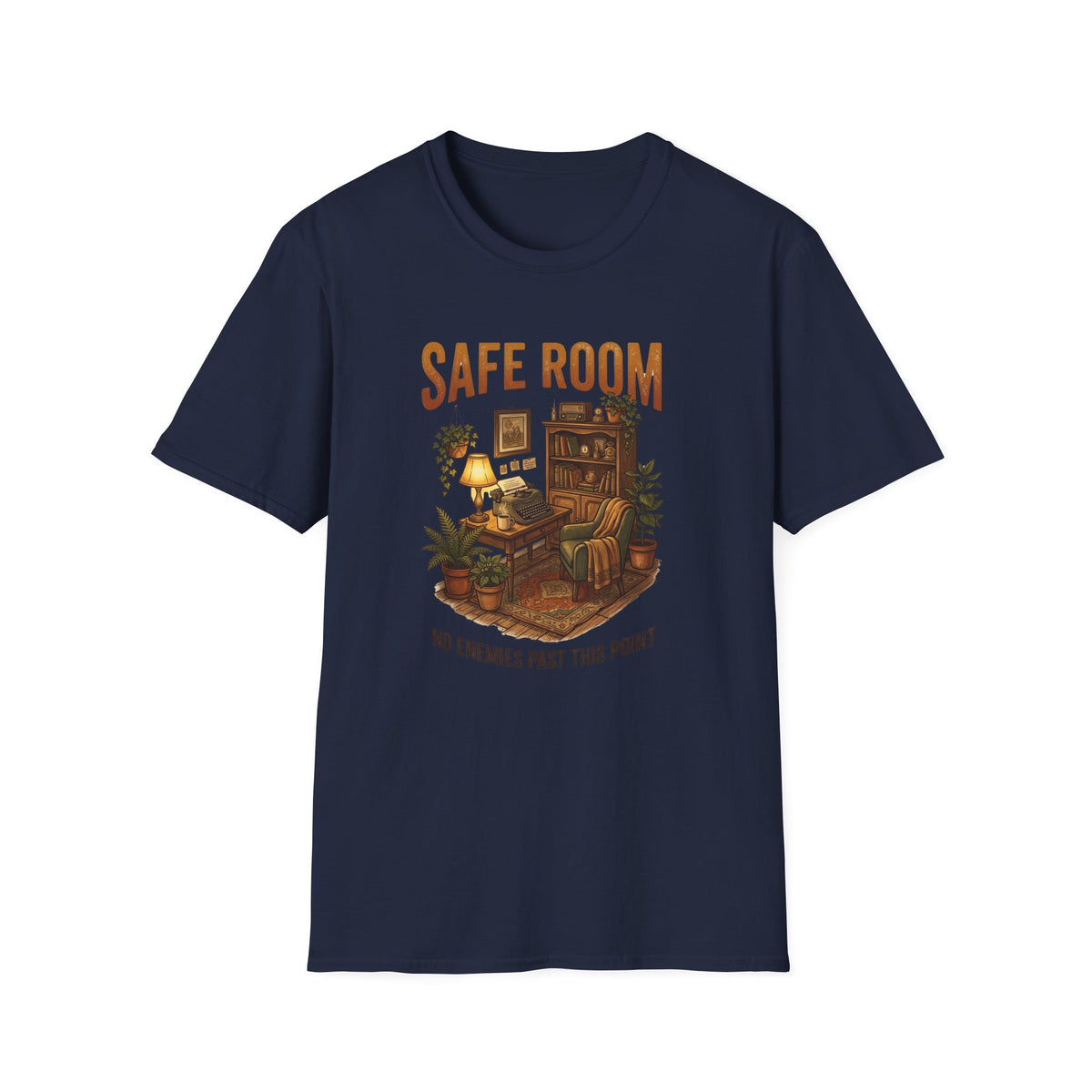 Safe Room T-Shirt "No Enemies Past This Point"